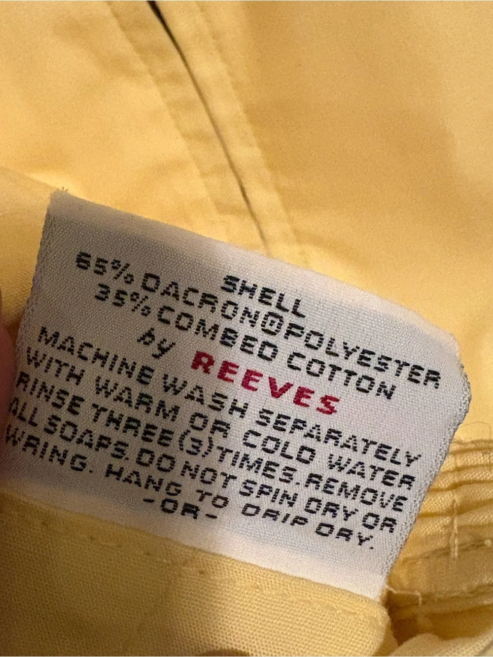 Vintage London Fog Yellow Weather Jacket